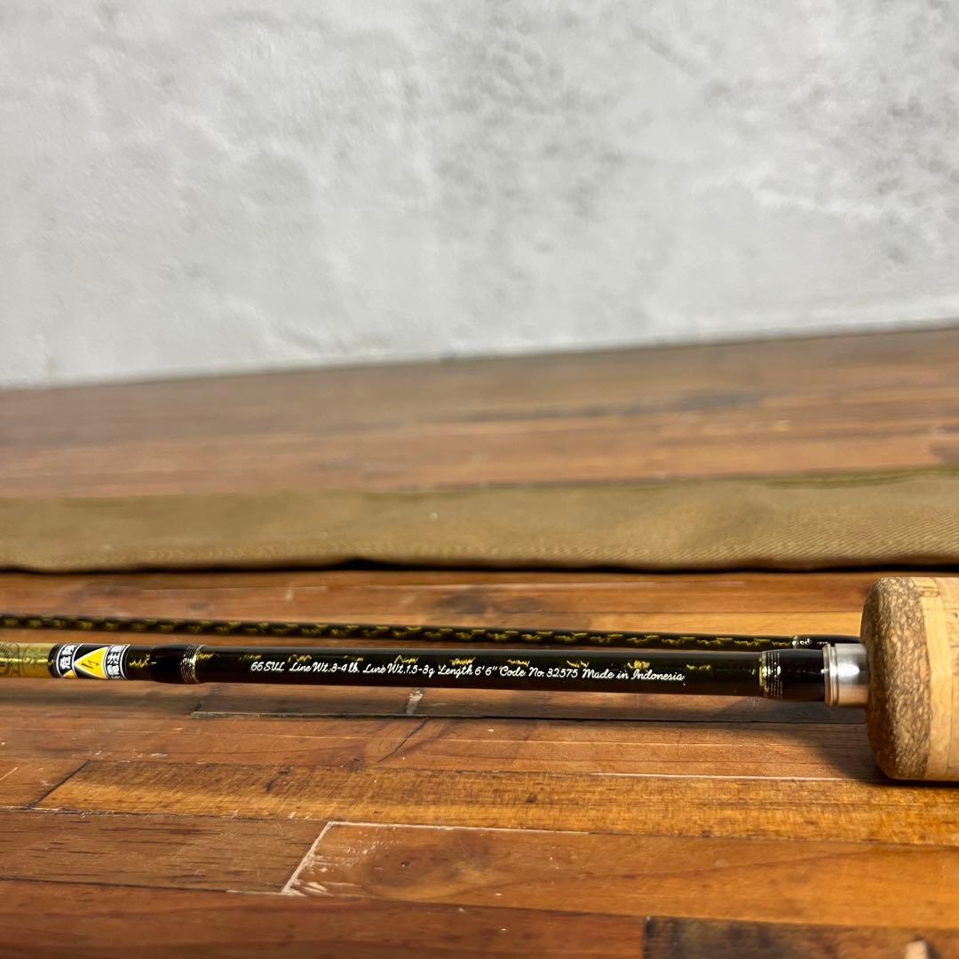 【美品】シマノ Cardiff（カーディフ）66SUL トラウト・エリア専用設計