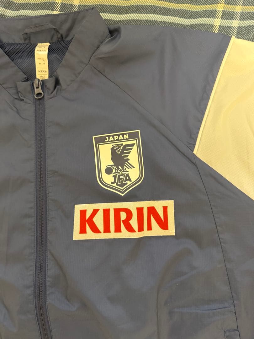 【激レア】【選手限定】サッカー日本代表 ウィンドブレーカー ADIDAS