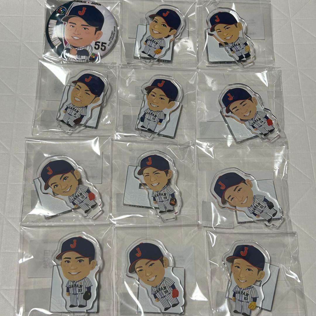 侍ジャパン モバガチャ 缶バッジ アクスタ アクキー