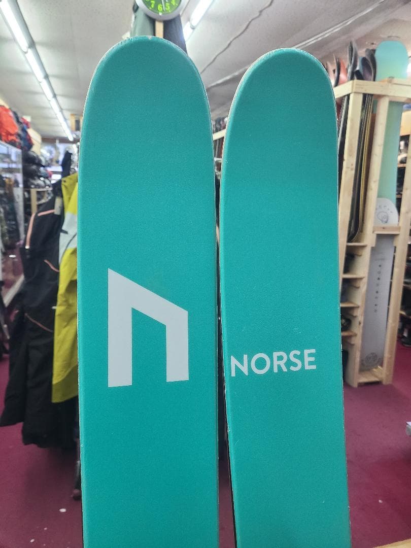 スキー 192cm NORSE FREERIDE +L SALOMON Guardian