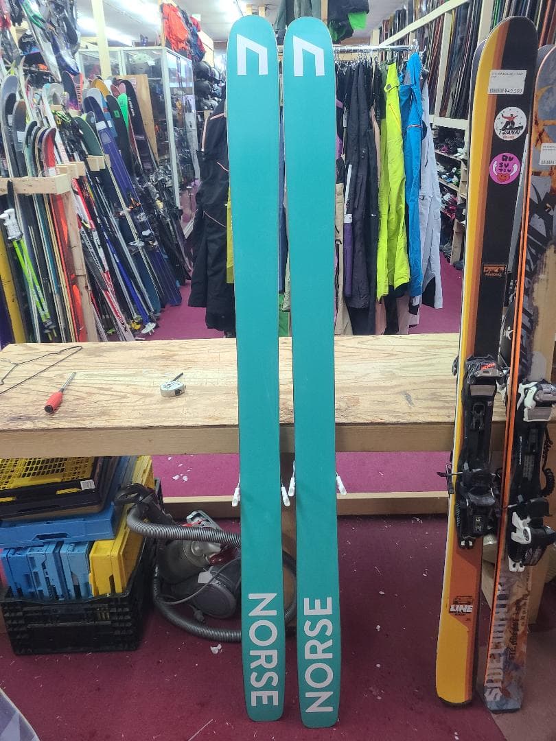 スキー 192cm NORSE FREERIDE +L SALOMON Guardian