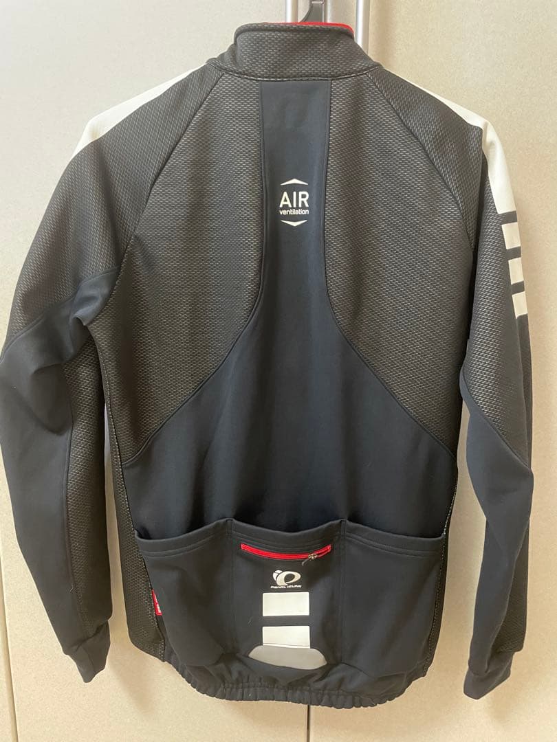 PEARL IZUMI AIR サイクルジャケット Lサイズ ブラック/レッド