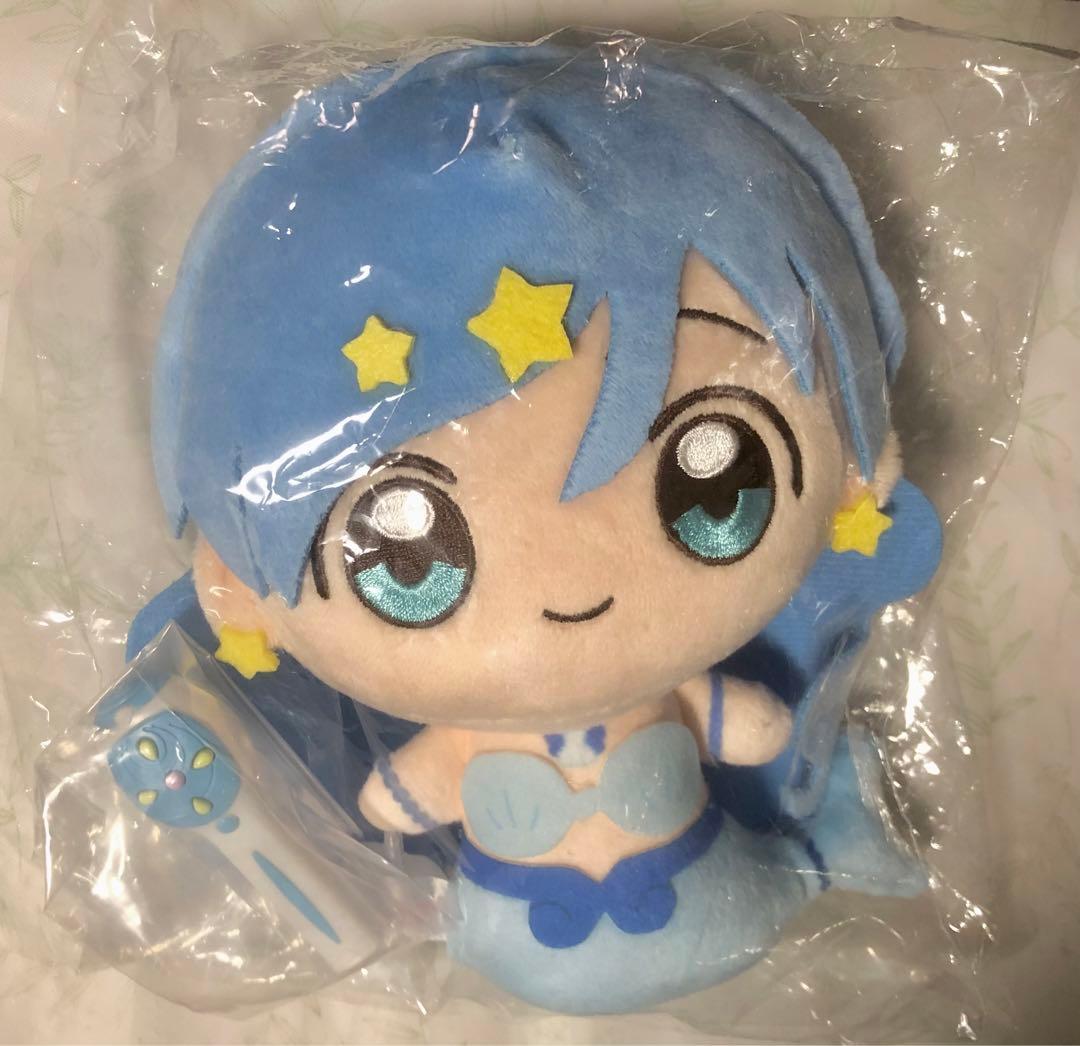ぴちぴちピッチ　なないろシフォン　ぬいぐるみ+ ガチャガチャe-pitchマイク