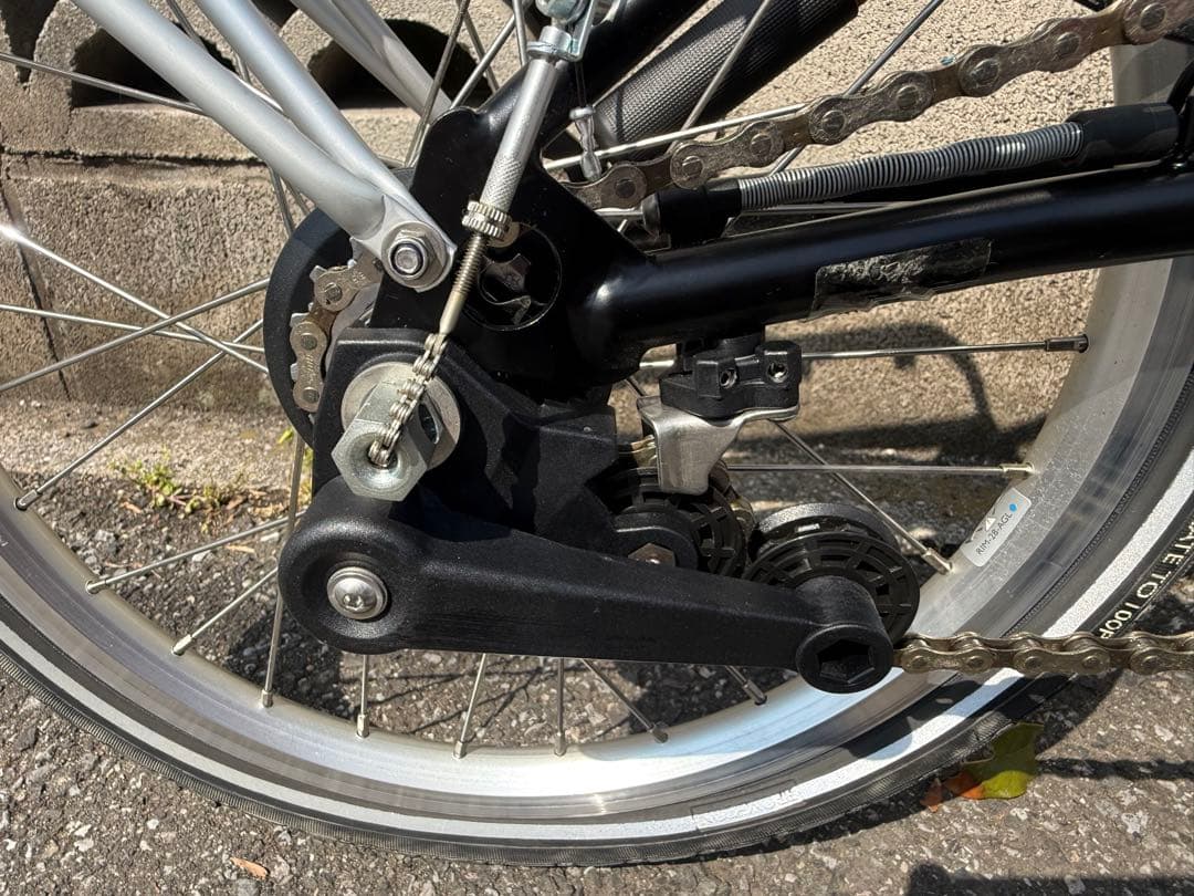 【大人カスタム】BROMPTON M6R BLACK 極美品　デッドストック