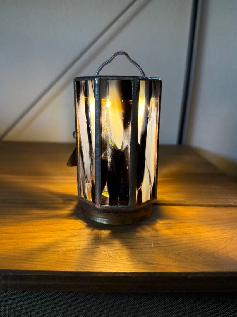 Glass-roots ステンドグラス　ゴールゼロ用ランタンシェード