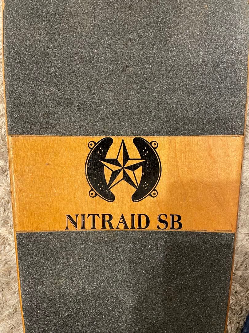 NITRAID SB 上空写真柄 スケートボード