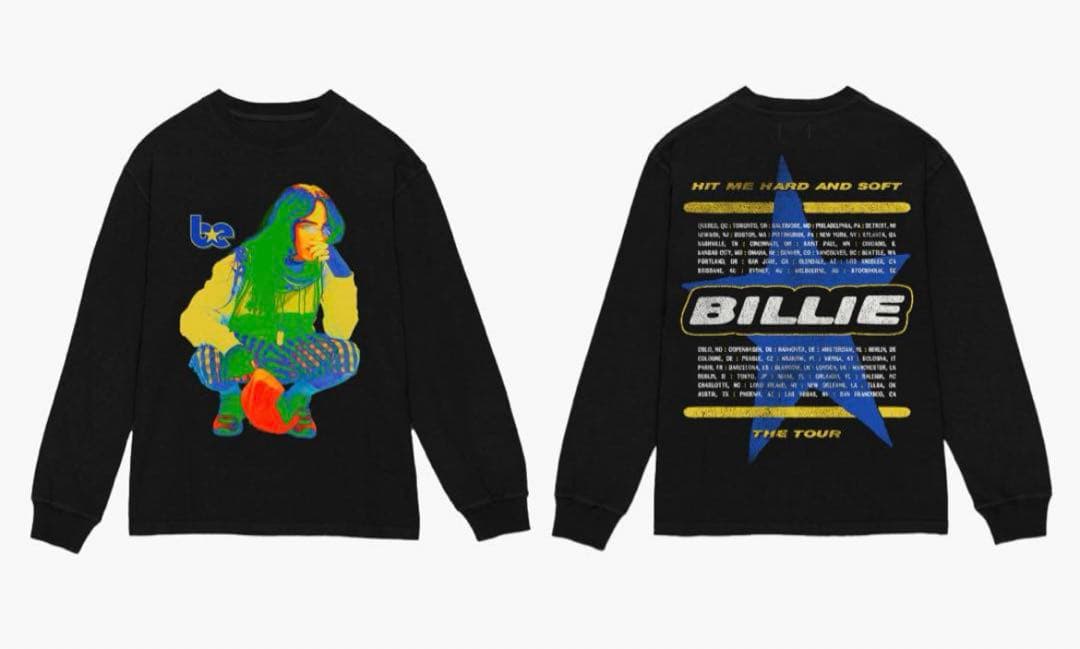BILLIE EILISH ビリーアイリッシュ限定Tシャツ長袖