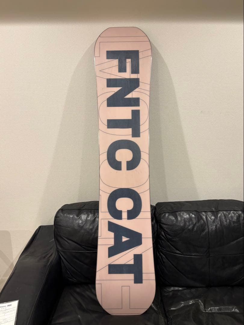 FNTC CAT BLACK 147cm ダブルキャンバー 23-24保証書付