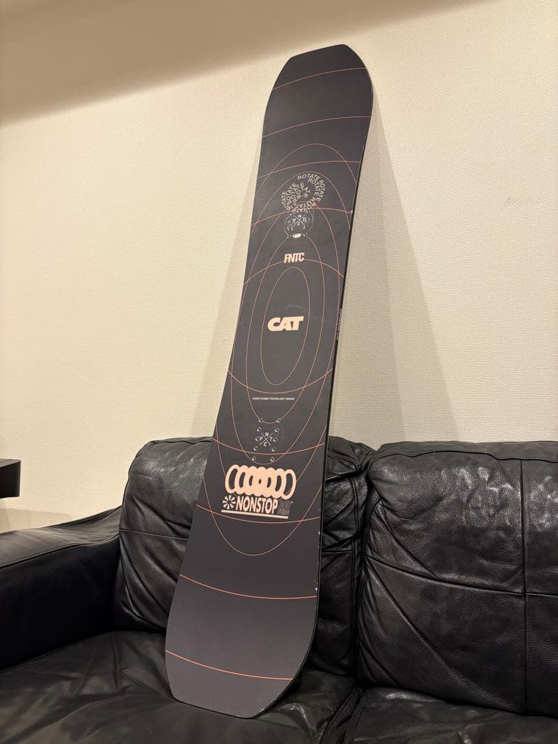 FNTC CAT BLACK 147cm ダブルキャンバー 23-24保証書付