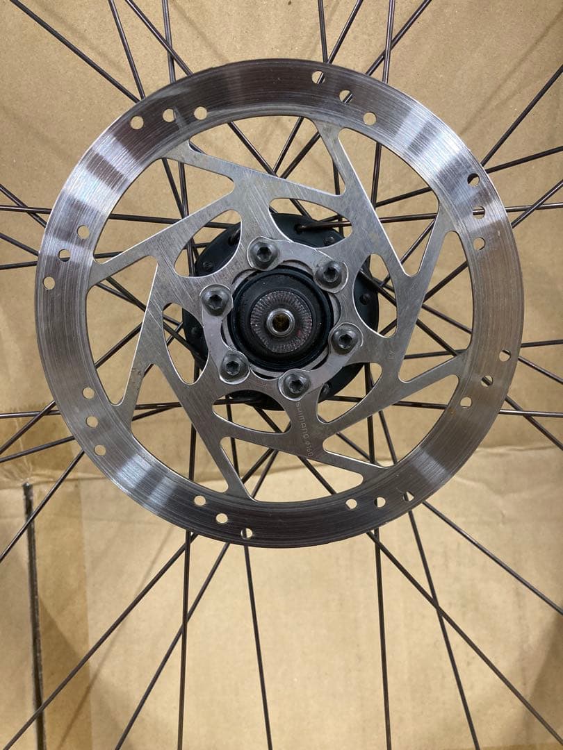 MAVIC D521 リム　シマノDEOREハブ　26インチホイールセット