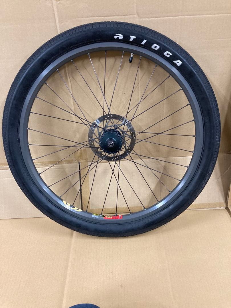 MAVIC D521 リム　シマノDEOREハブ　26インチホイールセット