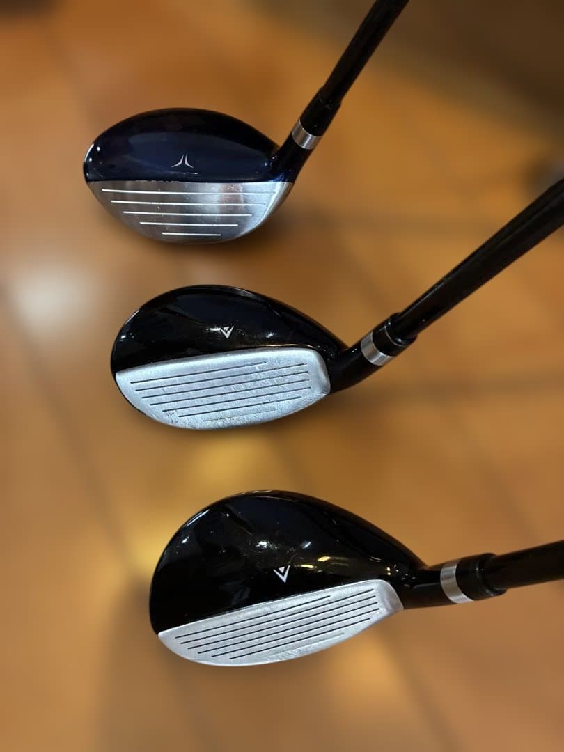 ゴルフ　ユーティリティ　3本セット28度38度42度