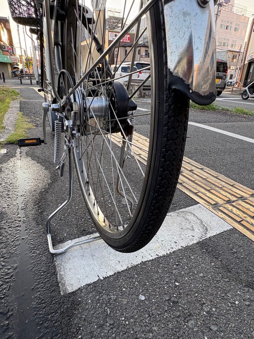 中古Panasonic電動アシスト自転車　13.2Ah4点灯　大阪
