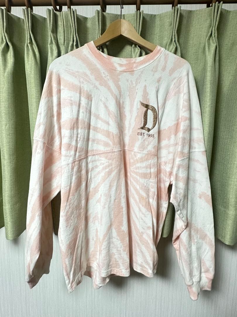 Disneyland スピリットジャージー　タイダイ柄 長袖Tシャツ　Mサイズ