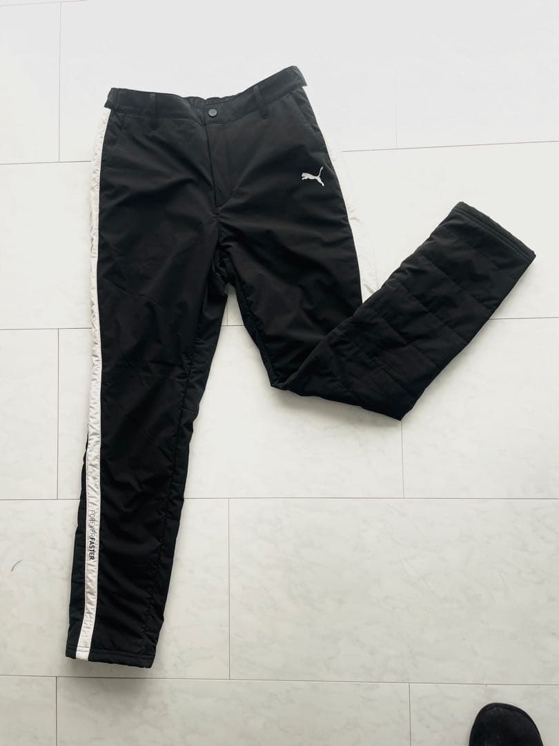 プーマ(PUMA)(レディース)保温 ストレッチ パデッド テーパード パンツ