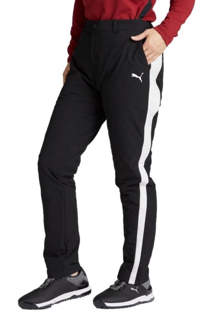 プーマ(PUMA)(レディース)保温 ストレッチ パデッド テーパード パンツ