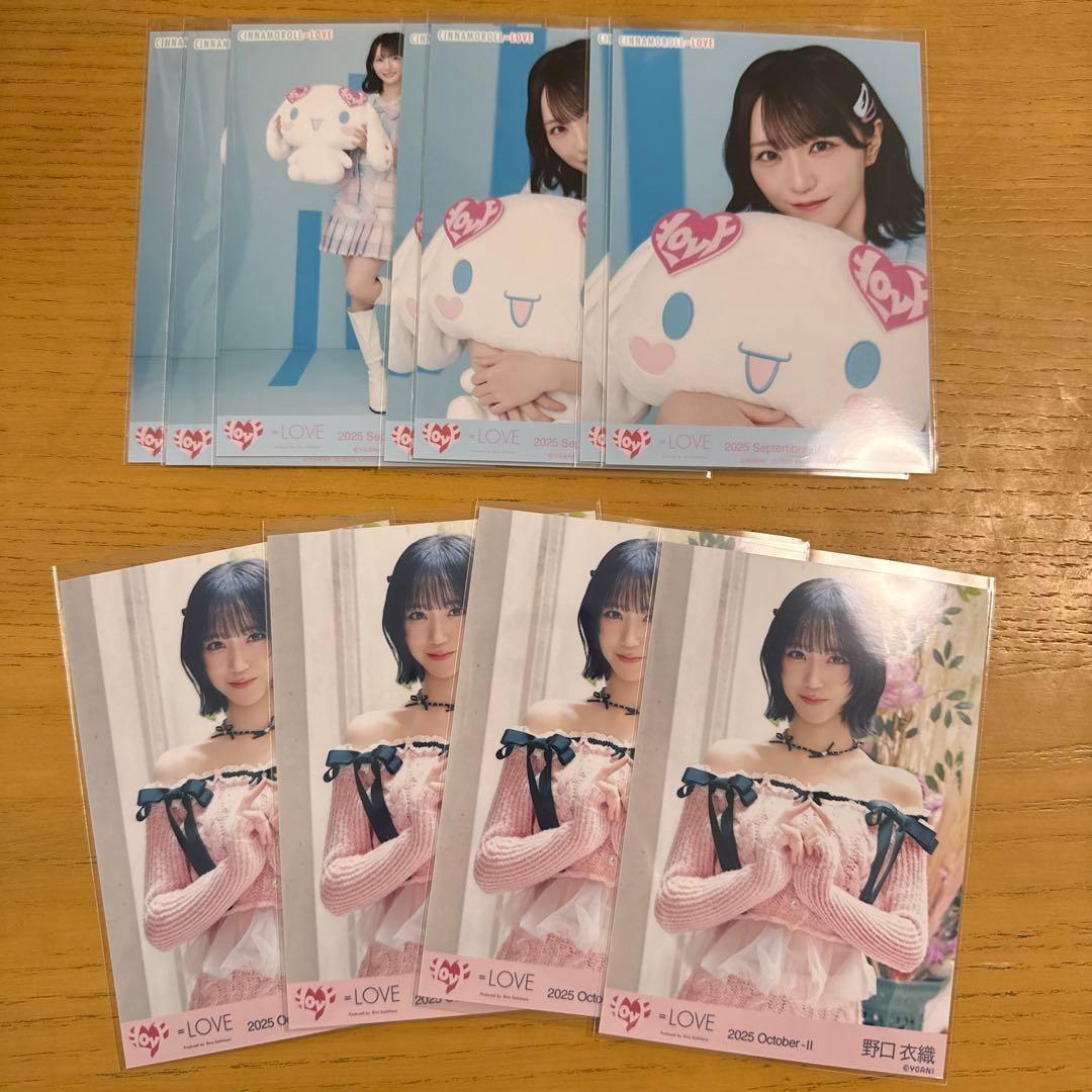 野口衣織　生写真セット　まとめ売り　コンプ　セミコン