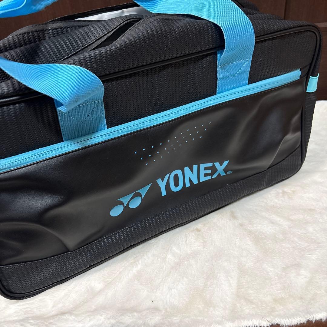 【美品!!】YONEX バドミントン/テニス トーナメントバッグ　ブラック