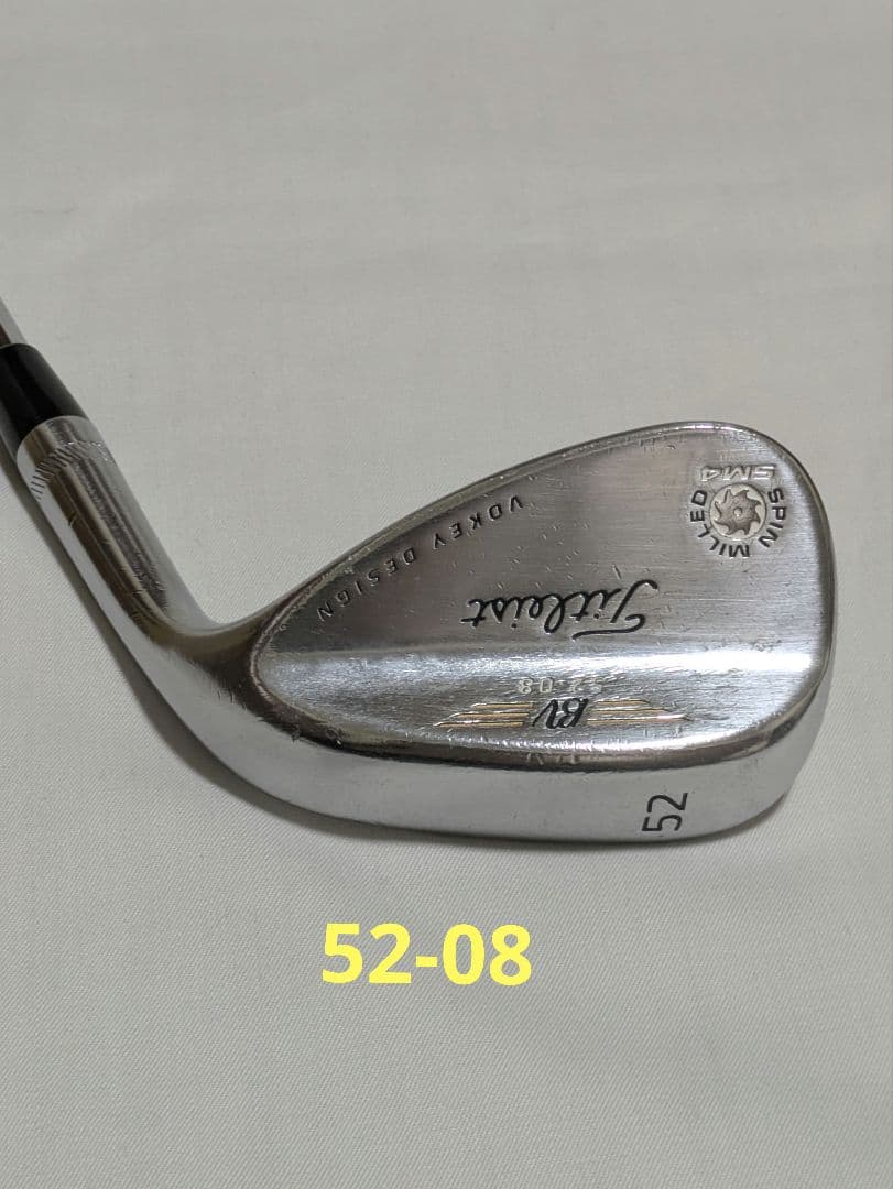 タイトリスト VOKEY ウェッジ 2本セット 52-08 58-12D