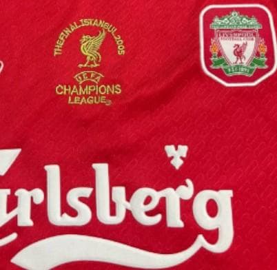 リヴァプール ホーム 7番 ルイス・ガルシア レトロ風 長袖 サッカーシャツ