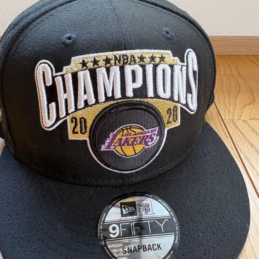 【美品】LosAngeles Lakers 2020 NBAチャンピオンキャップ