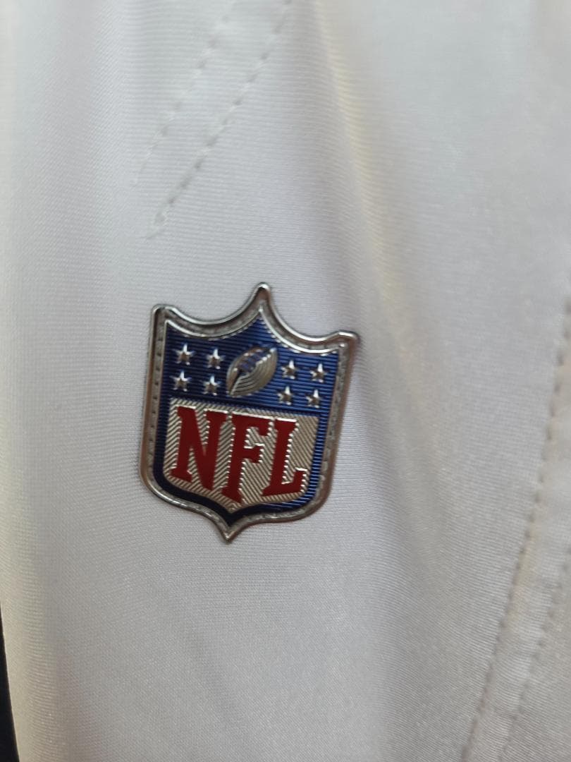 NIKE NFL ゲームパンツ 白 ネイビーライン 36 SHORT #22