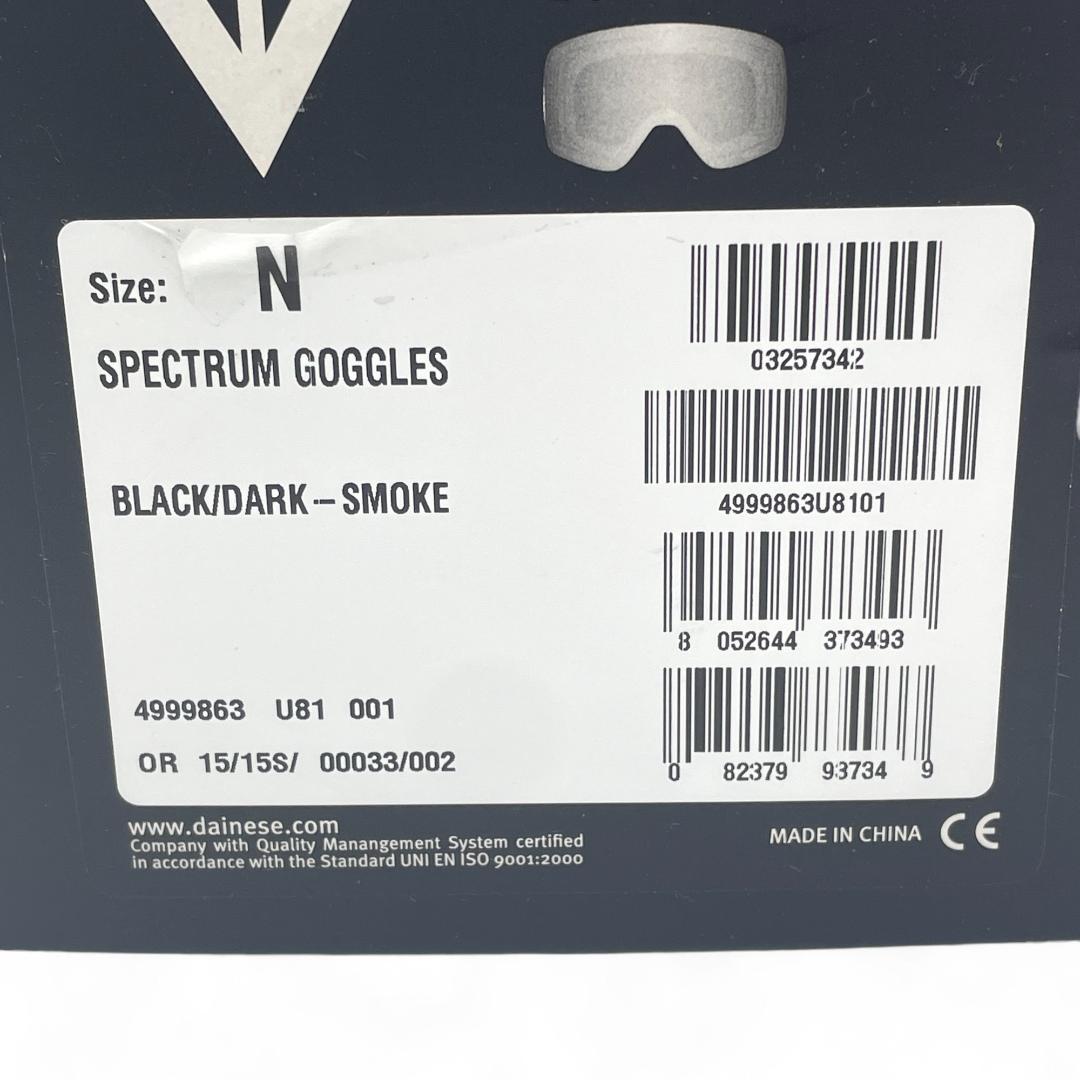 【美品】廃盤品‼︎ DAINESE SPECTRUM ゴーグル ブラック