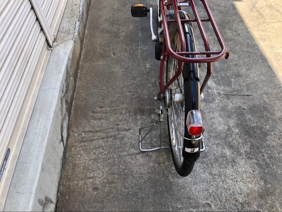 ブリヂストン新機種電動アシスト自転車BEAUTE26インチアズキアルミボディー
