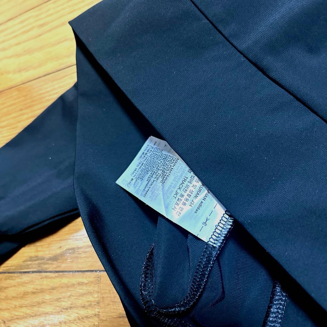 新品❣️adidas アディダス☆PRIMEBLUE 白&黒LINE♡ナイロンJK