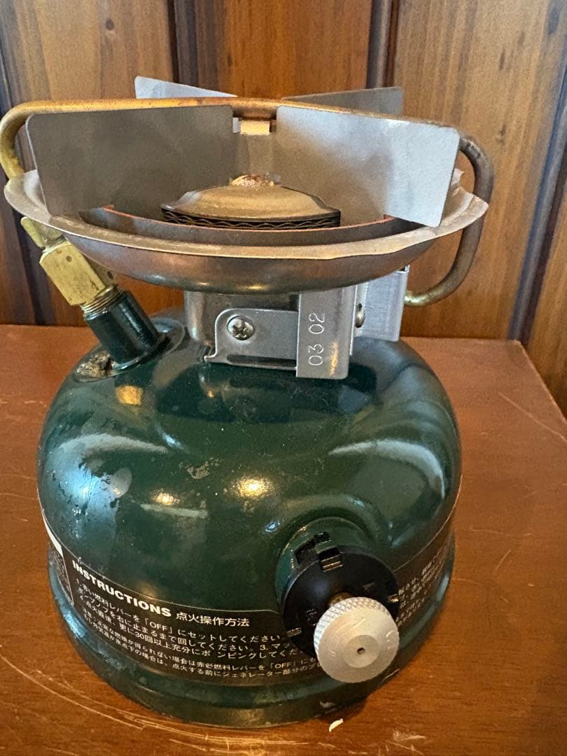 未チェック品 Coleman 508A シングルバーナーコンロ ケース付き