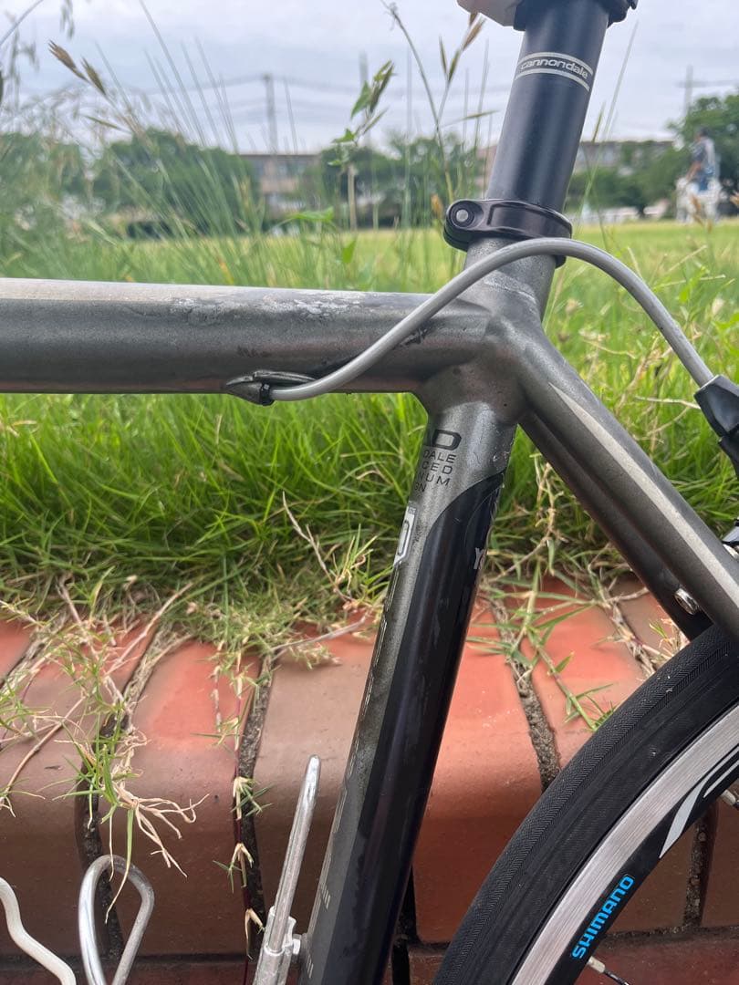 【まさちん】Cannondale CAAD10 105 クロスバイク グレ