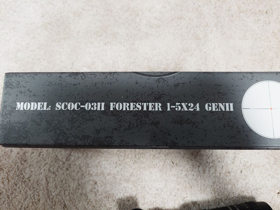 トイガン VECTOR OPTICS FORESTER 1-5X24 GENII