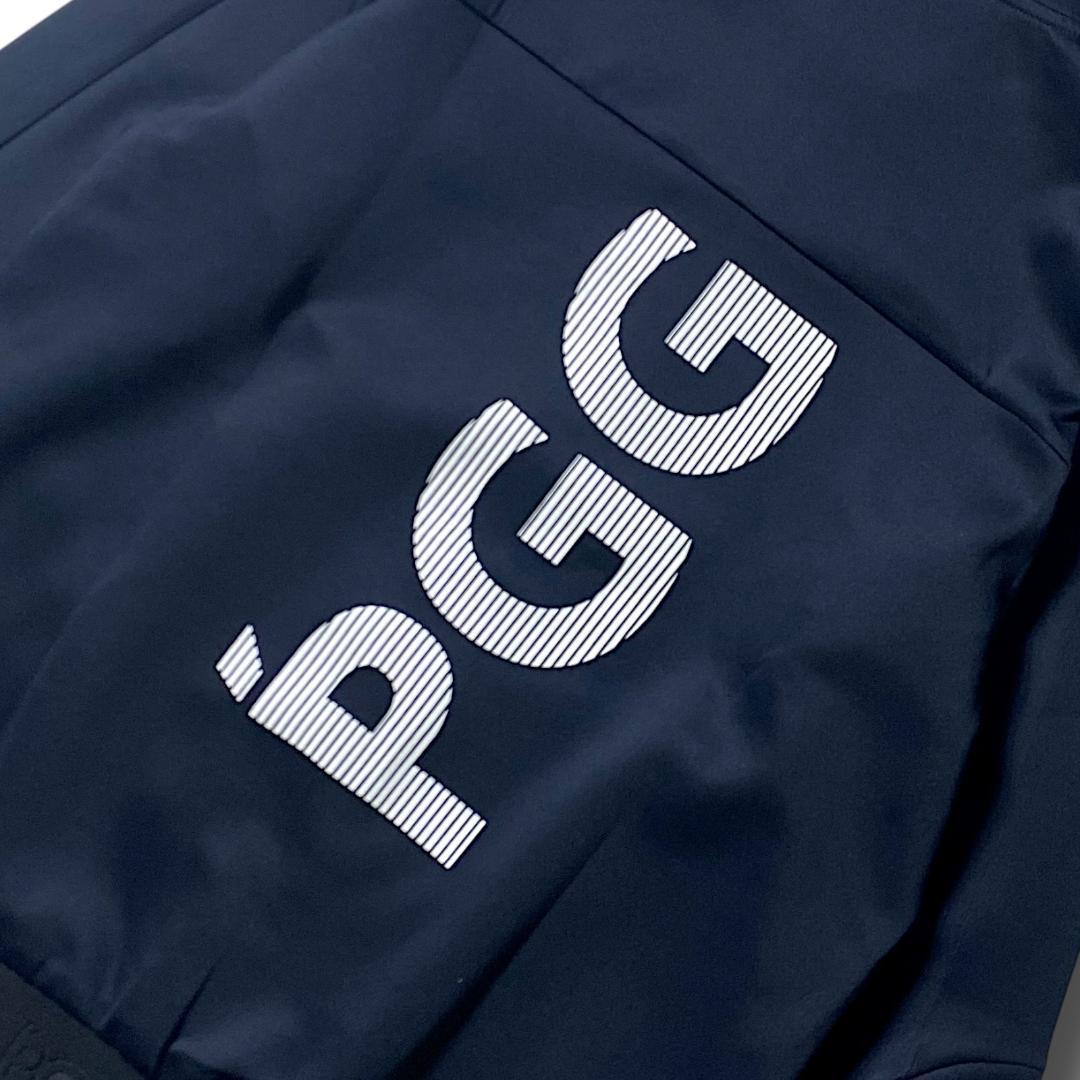 6 PGG パーリーゲイツ ビッグロゴ ダンボールニット ジャケット 定3.7万