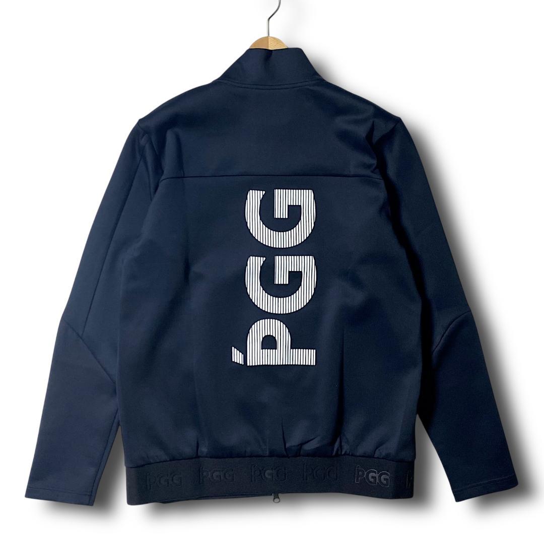 6 PGG パーリーゲイツ ビッグロゴ ダンボールニット ジャケット 定3.7万