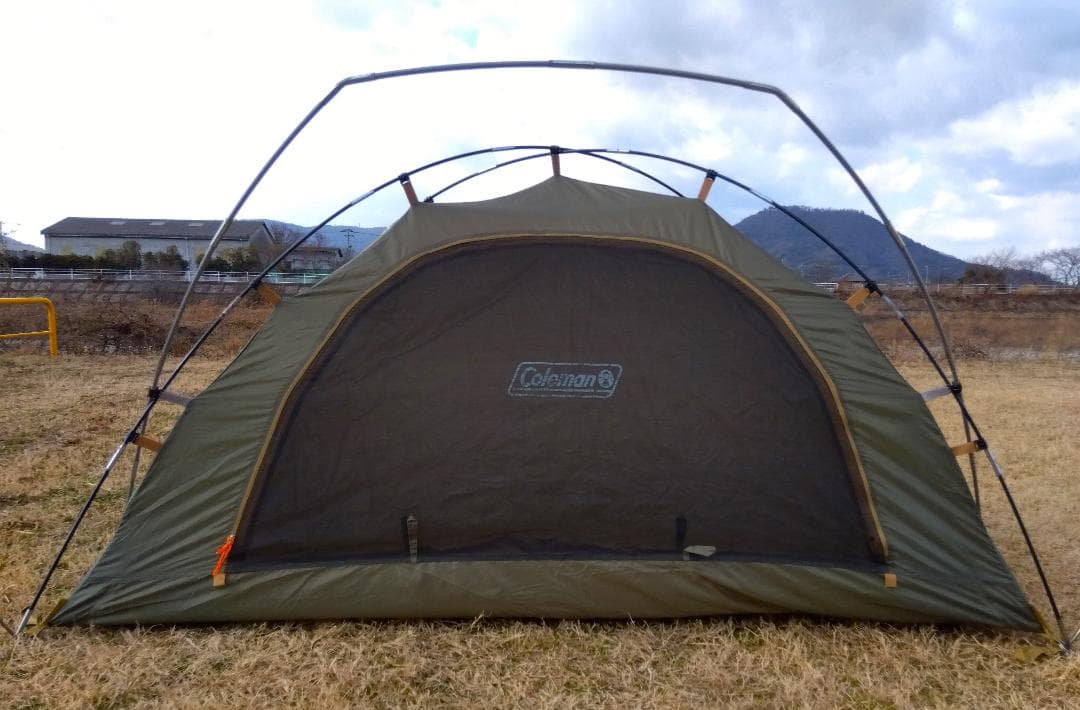 ☆限定オリーブ☆タープ付☆コールマン☆ツーリングドームSTテント☆Coleman