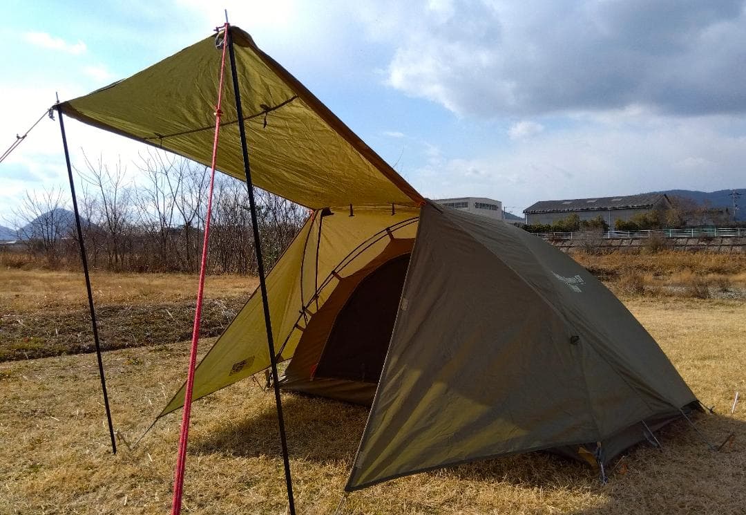 ☆限定オリーブ☆タープ付☆コールマン☆ツーリングドームSTテント☆Coleman