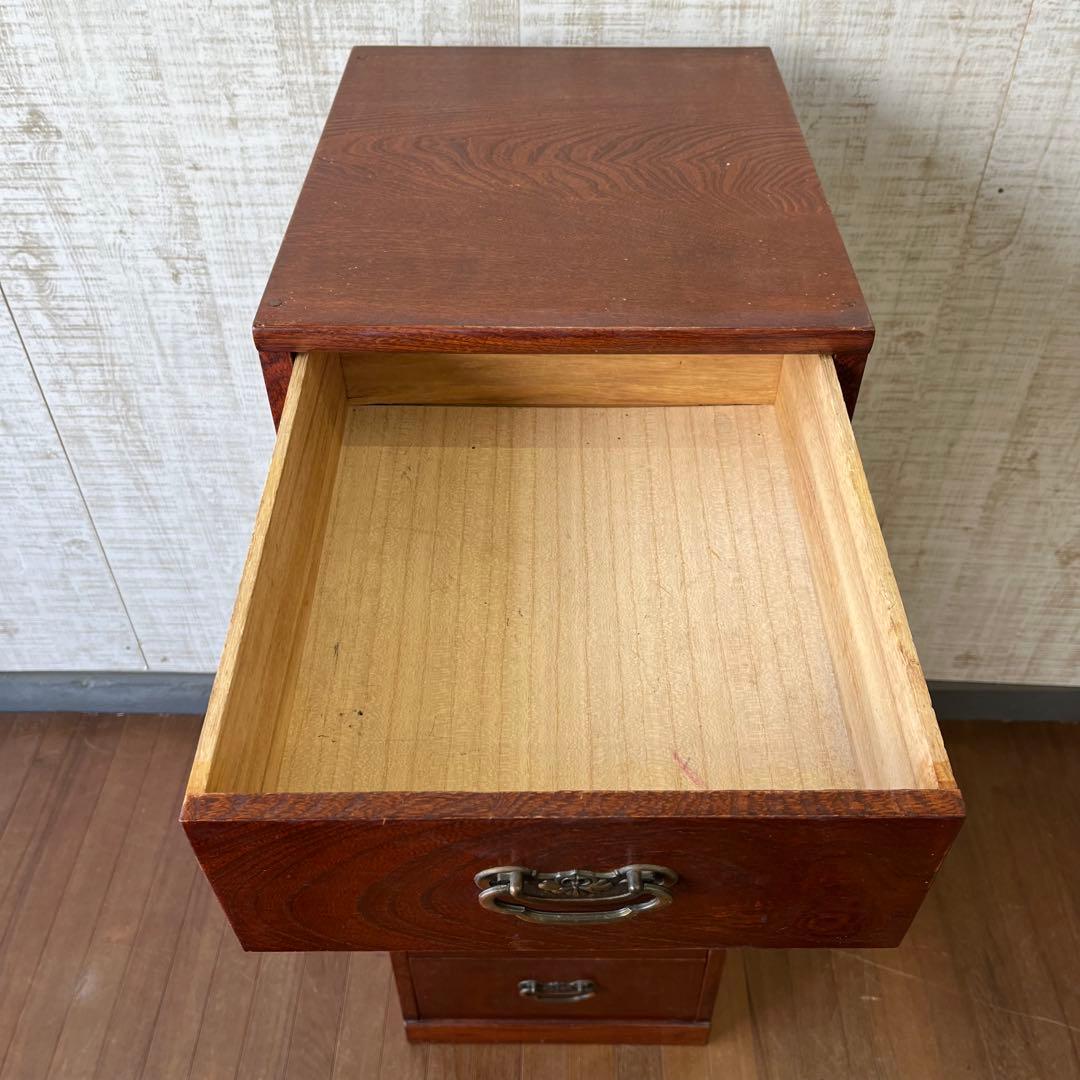 【アンティーク】昭和レトロ 木製 7杯 収納箪笥 小物和箪笥 チェスト 古家具