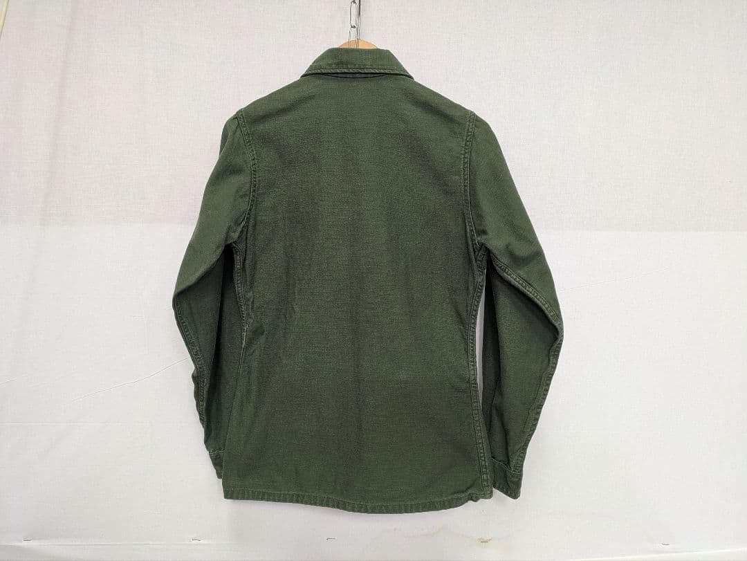 60's 米軍実物 OG 107 ユーティリティシャツ 中古 ナム戦