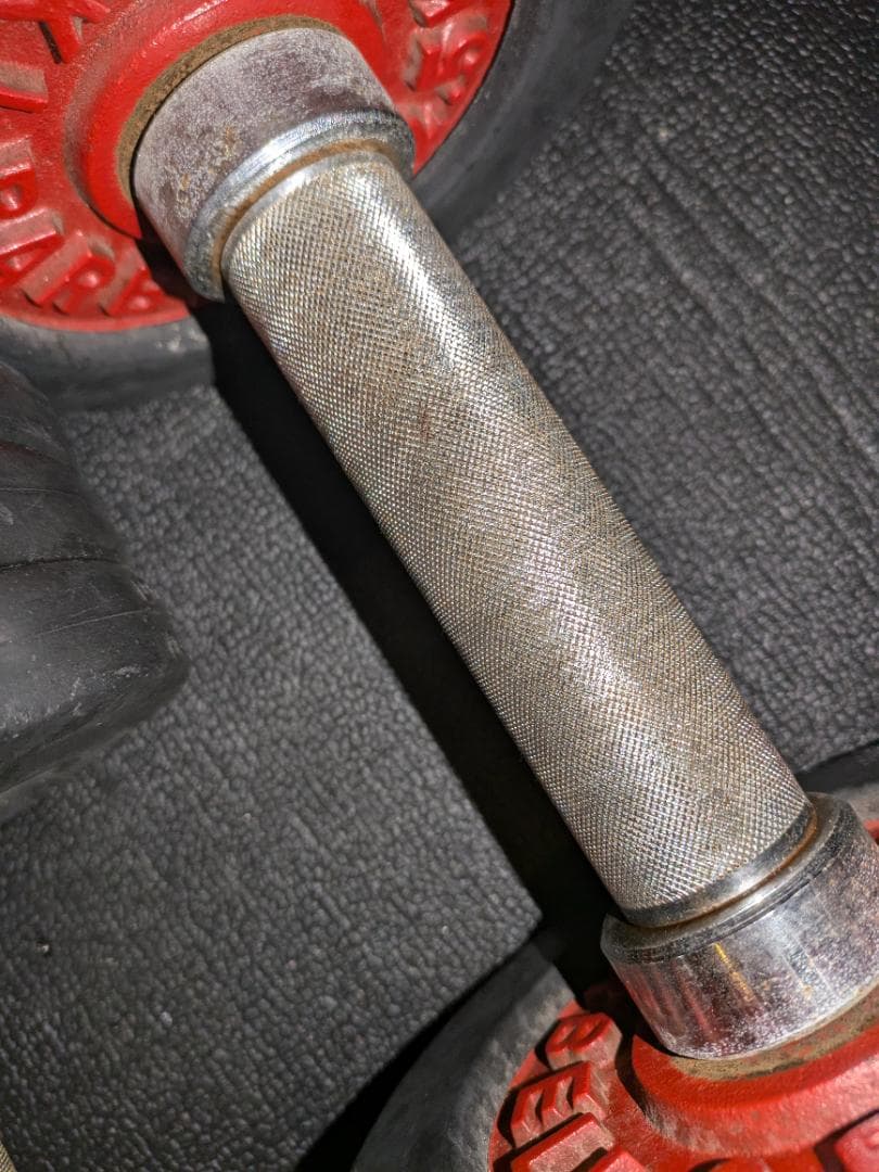 タザキTAZAKI　ファットグリップダンベル　17.5kg　2個　　ボディビル