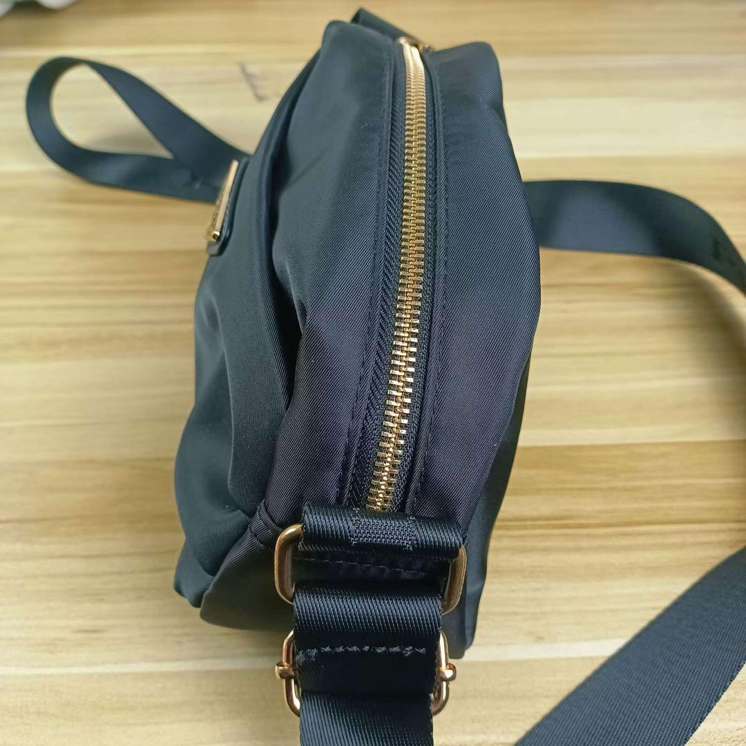 PRADA ノベルティ ブラック ショルダーバック ナイロン prd2