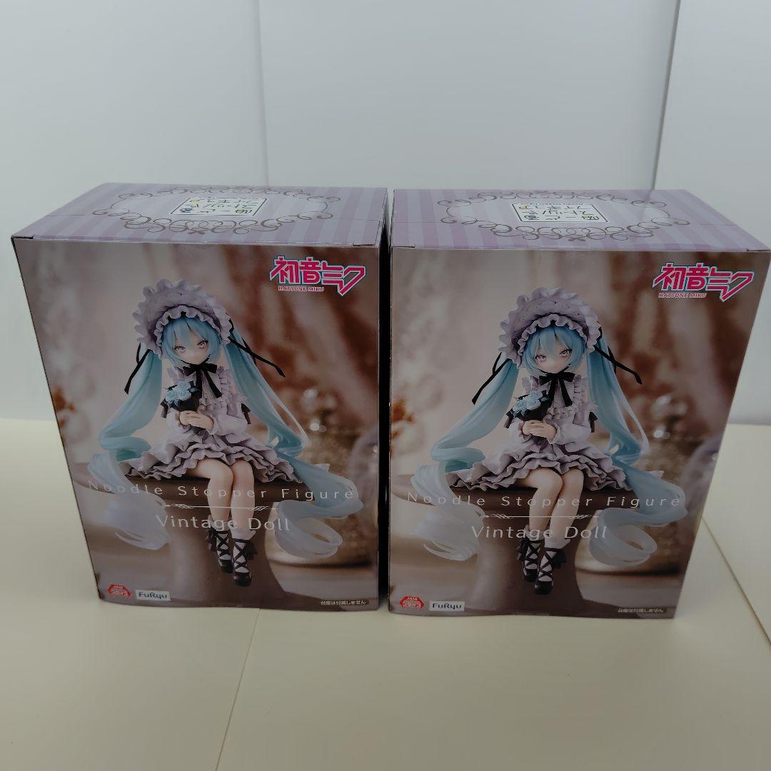 初音ミク　ぬーどるストッパー ヴィンテージドール２体セット