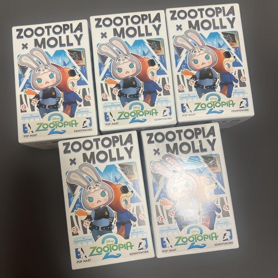 POPMART ズートピア2 ZOOTOPIA × MOLLY 五点合計