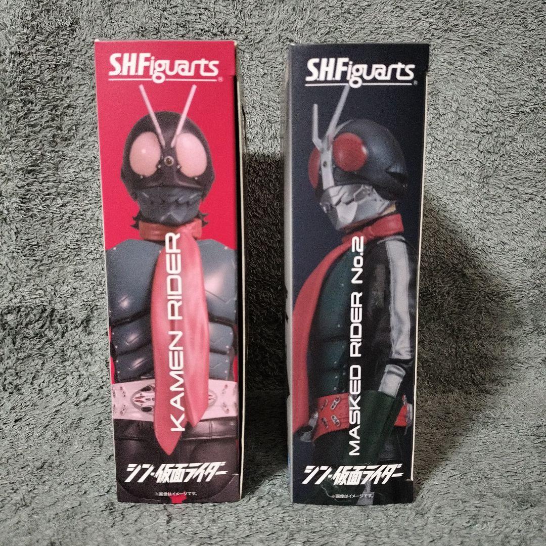 S.H.Figuarts 仮面ライダー1号 第2号（シン・仮面ライダー）セット