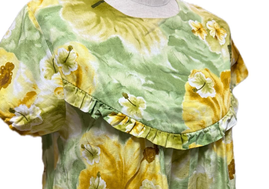 1960s ビンテージ ハワイアン ドレス The Ritz Honolulu
