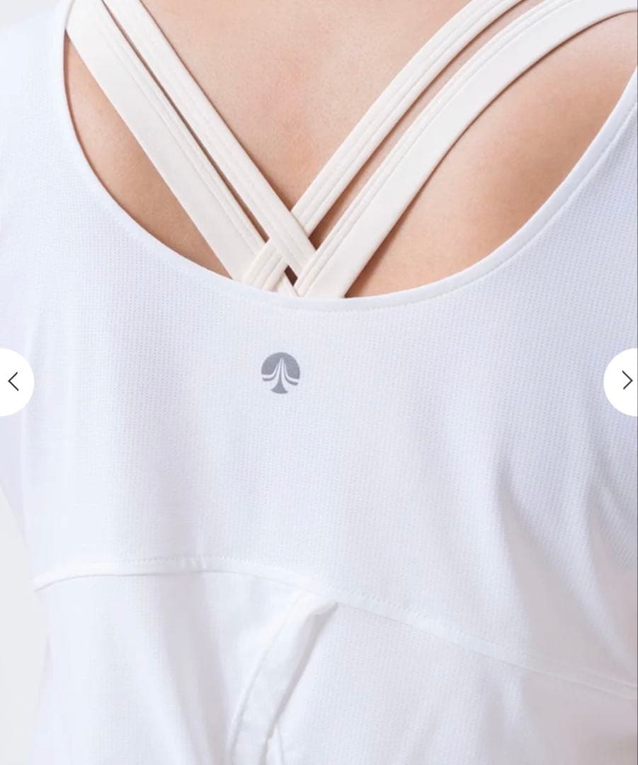 SUKALA【新作未開封♡Mサイズ】バックツイストメッシュタンクトップ