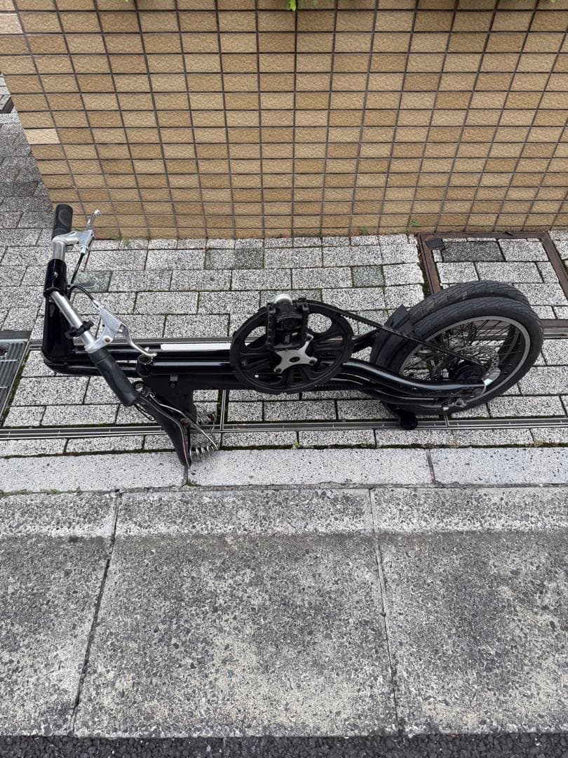ストライダ　STRAIDA折りたたみ自転車 黒