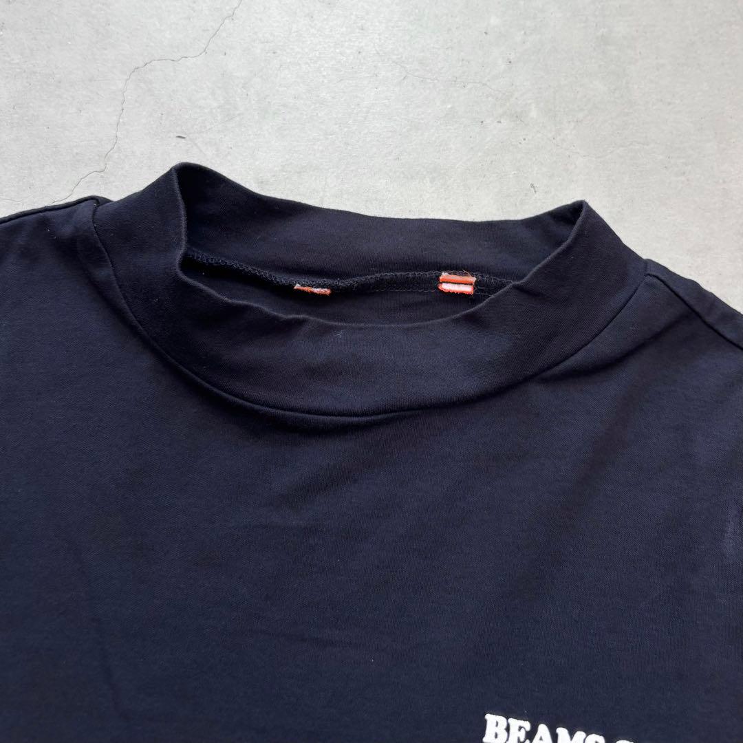 BEAMS GOLF ビームスゴルフ Disneyドナルド モックネックTシャツ