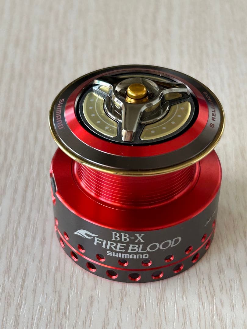 シマノ　夢屋　０６ＢＢ−Ｘ　ファイアブラッドスプール　Ｐ3000Ｄ（未使用品）