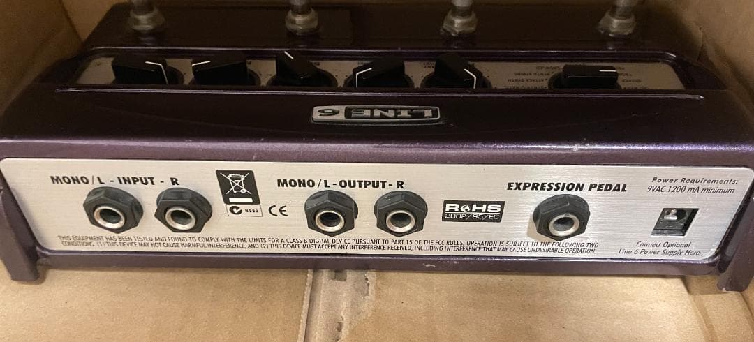 ギター LINE6 FM4 Filter Modeler John Frusciante