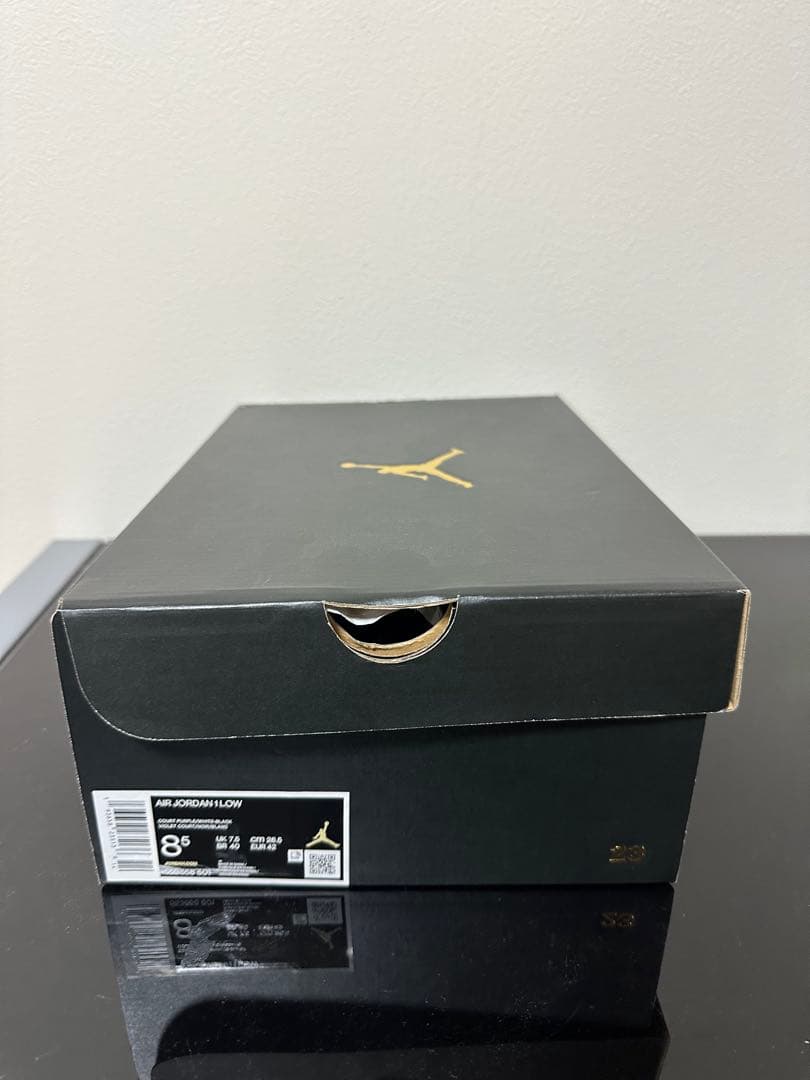 【再値下げ】AIR JORDAN 1 LOW コートパープル　26.5cm